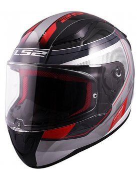 Шлем LS2 FF353 Rapid Slide Black Grey Red XL 103533204XL фото