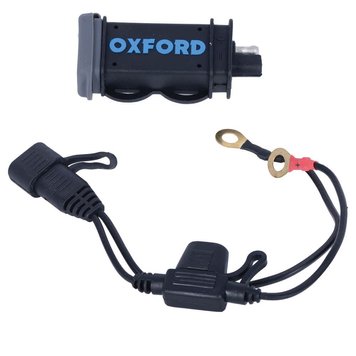 Зарядний перехідник USB Oxford USB 2.1Amp Fused power charging kit EL114 фото