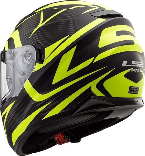 Шолом LS2 FF320 Stream Evo Jink Matt Black Yellow 103204254S фото