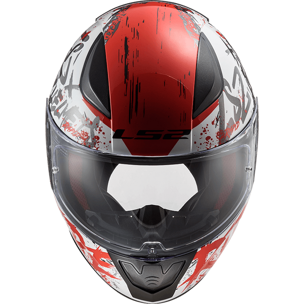 Шлем LS2 FF353 Rapid Naughty White Red XL 103534102XL фото