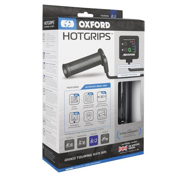 Підігрів керма Oxford HotGrips Advanced Touring UK SPECIFIC EL691UK фото