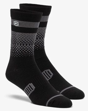 Шкарпетки Ride 100% ADVOCATE BLUR Socks [Black], S/M 24017-376-17 фото
