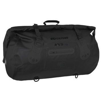 Мото сумка Oxford Aqua T-70 Roll Bag Black OL453 фото
