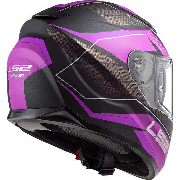 Шлем LS2 FF320 Stream Evo Mercury Matt Titanium Purple XS 103205674XS фото