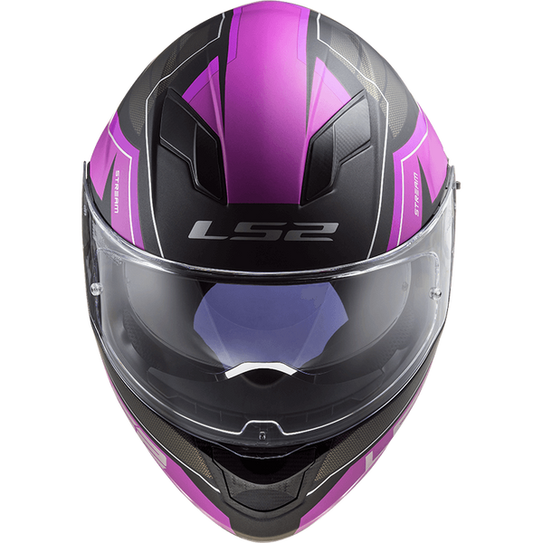 Шлем LS2 FF320 Stream Evo Mercury Matt Titanium Purple XS 103205674XS фото