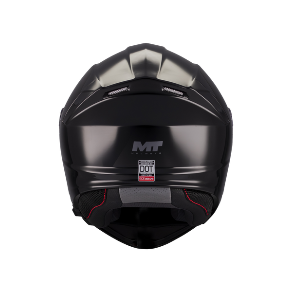 Мотошлем MT GENESIS SV PURE A1 Gloss Black M 134700PA1105 фото