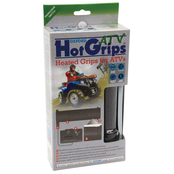 Підігрів керма Oxford HotGrips ATV with High/Low switch OF769 фото