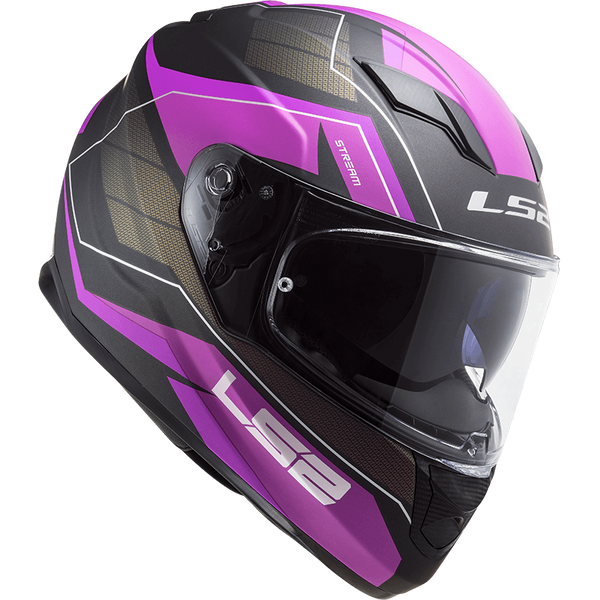 Шлем LS2 FF320 Stream Evo Mercury Matt Titanium Purple XS 103205674XS фото