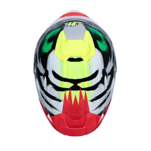 Мотошлем Just1 J-STR Demonic Red Yellow Black Gloss (S) 603039017100503 фото