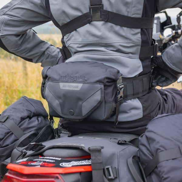 Сумка на бедро Oxford Atlas W-3 Advanced Waist Pack Black OL1001 фото