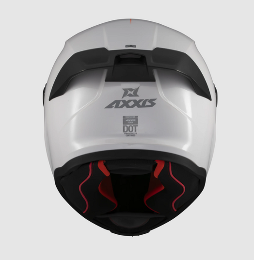 Купити Мотошолом AXXIS FENIX SOLID A0 GLOSS White L в Україні | LS2
