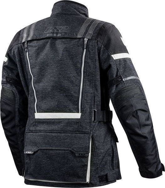 Куртка жіноча LS2 Nevada Lady Jacket Black Dark Grey (XS) 64010F0007XS фото