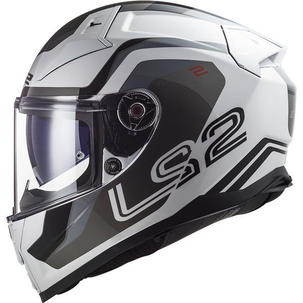 Шлем LS2 FF811 Vector 2 Metric White Titanium Silver L 168112308L фото