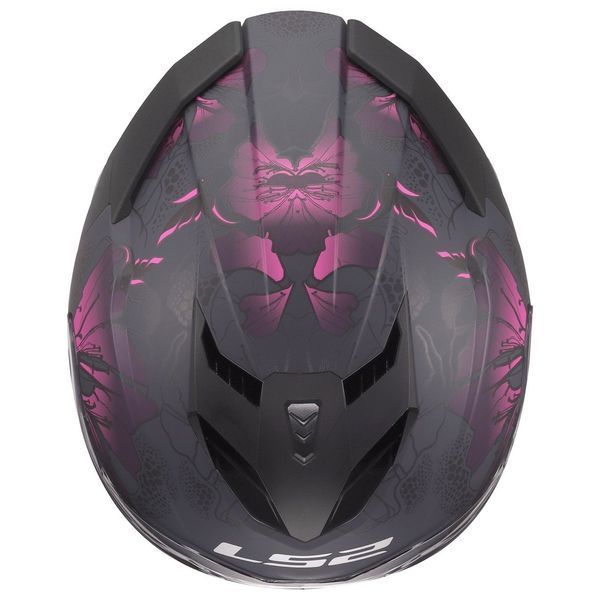 Мотошолом LS2 FF818 Storm 3 Burst Black Pink M 168180346M фото