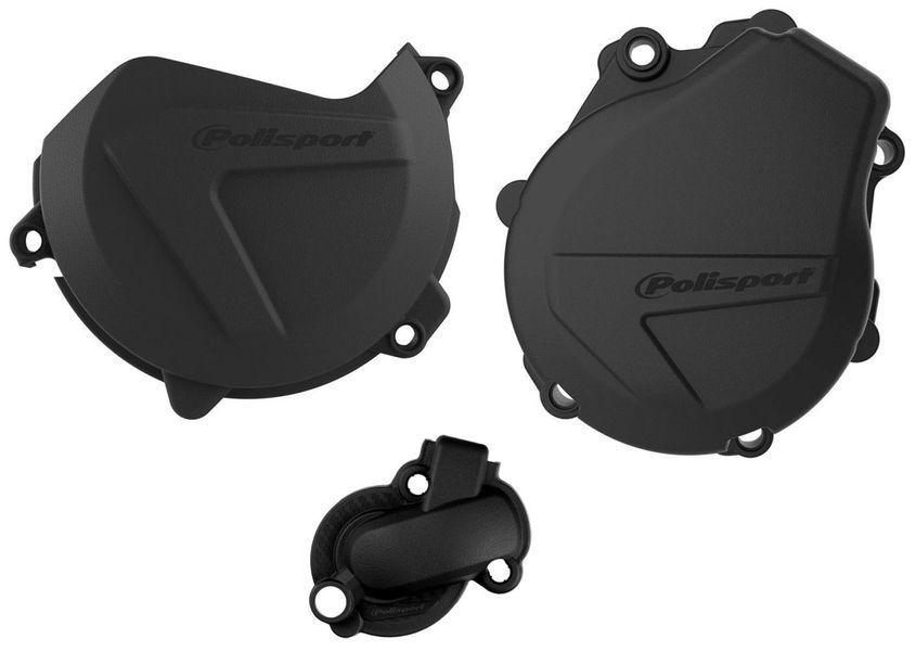 Комплект Polisport Clutch & Ignition Cover - KTM [Black] 90988 фото