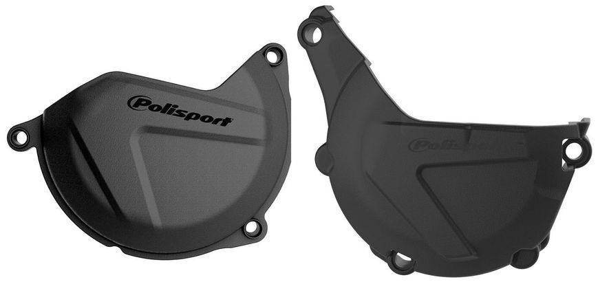 Комплект Polisport Clutch & Ignition Cover - KTM [Black] 90988 фото