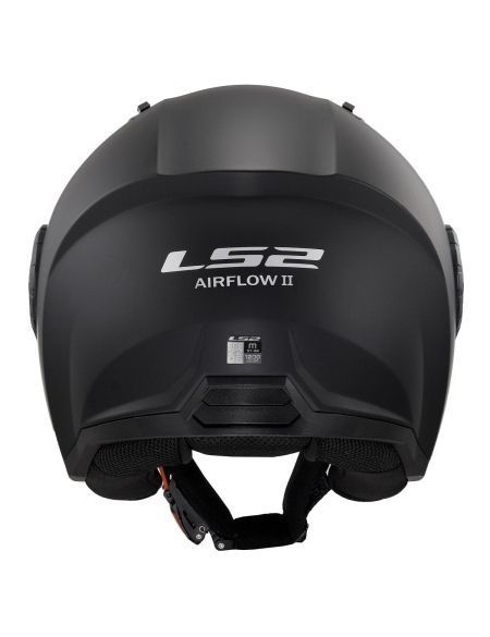 Шолом LS2 OF616 Airflow 2 Solid Matt Black 3XL 3661610113XL фото
