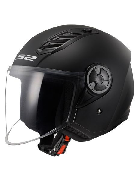 Шолом LS2 OF616 Airflow 2 Solid Matt Black 3XL 3661610113XL фото