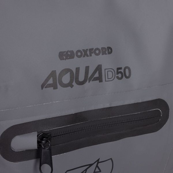 Мото сумка Oxford AQUA D-50 Duffle Bag Black/ Grey / Fluo OL708 фото