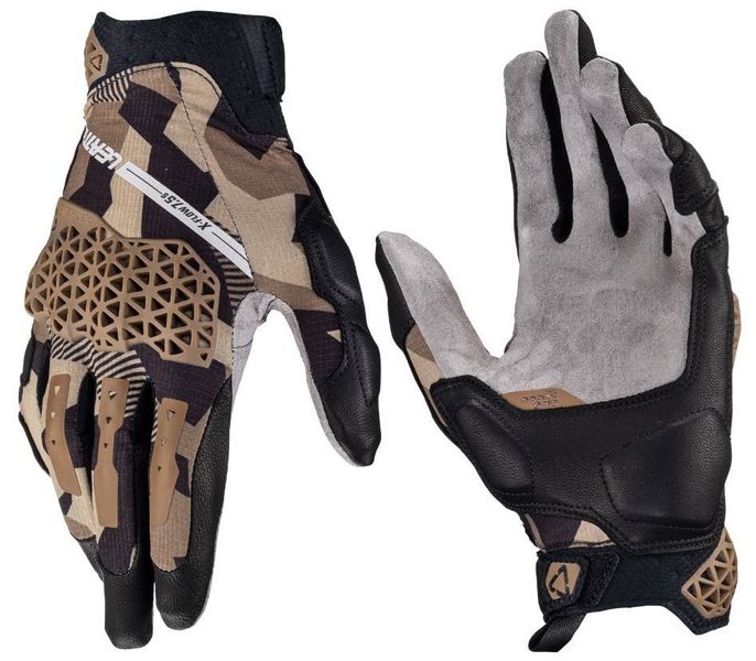 Перчатки LEATT Glove Adventure X-Flow 7.5 Short [Desert], L (10) 6024040802 фото