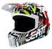 Шлем LEATT Moto 3.5 Jr Helmet [Zebra], YM 1023011700 фото 1