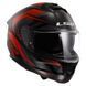 Шолом LS2 FF808 Stream 2 Fury Black Red M 168082132M фото 7