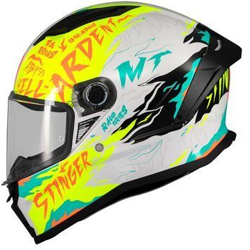 Мотошолом MT STINGER 2 Ardent A3 Gloss Yellow XS 1334B700313 фото