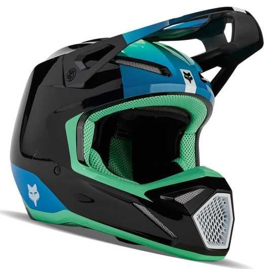 Купить Шлем FOX YTH V1 Helmet - BALLAST [Black], YL 31401-013-YL в