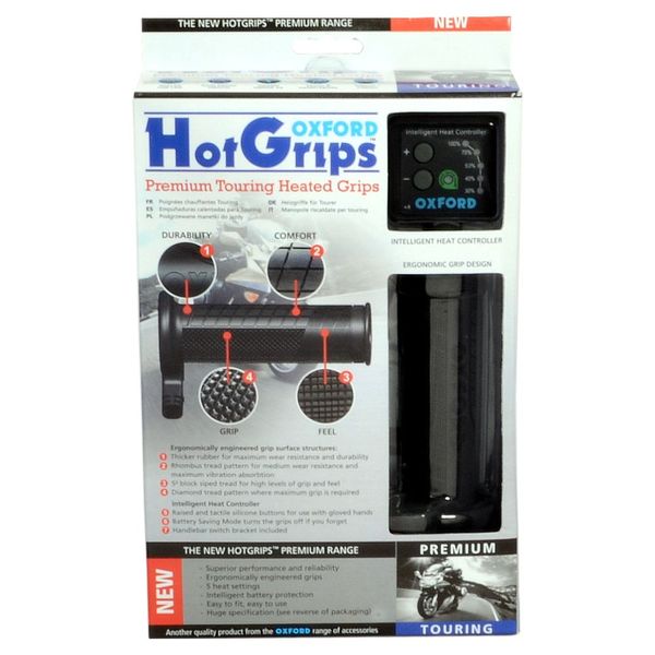 Підігрів керма Oxford HotGrips Premium Touring OF691 фото