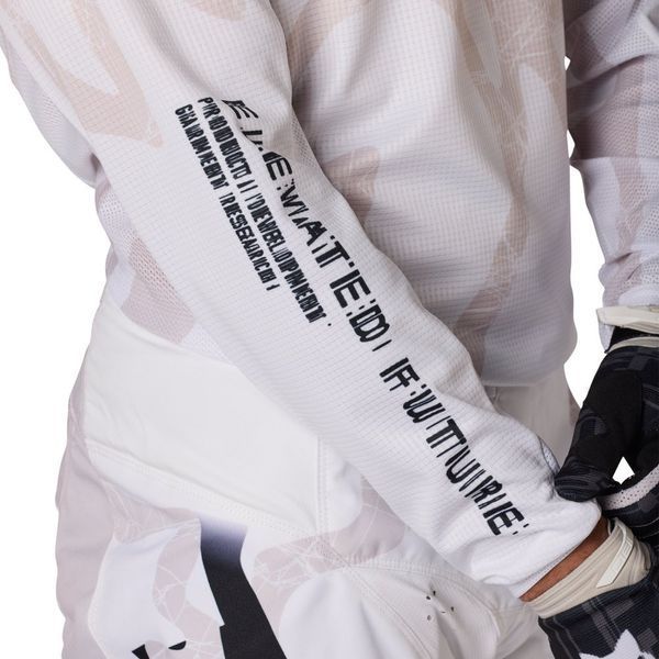 Дитяча джерсі FOX 180 Youth Jersey - DIFFUSE [White], YL 38693-008-YL фото