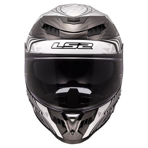 Мотошлем LS2 FF807 Dragon Enthum Silver (XL) 168075304XL фото