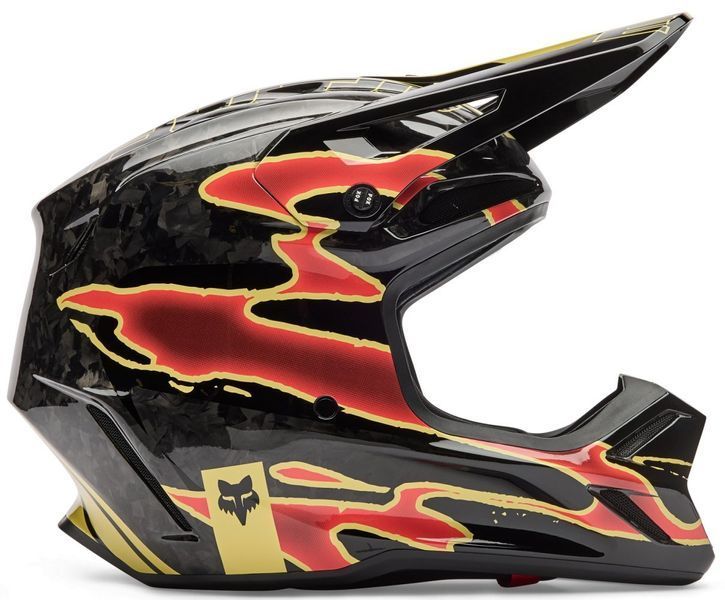 Шолом FOX V3 RS Helmet - INNING [Black], XXL 36390-001-2X фото