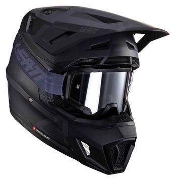 Шлем LEATT Moto 7.5 Helmet + Goggle [Stealth], S 1024060321 фото