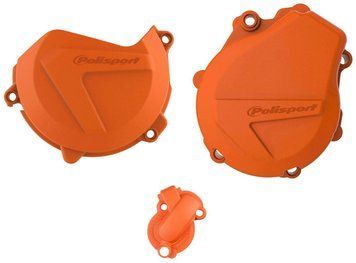 Комплект Polisport Clutch & Ignition Cover - KTM [Orange] 90992 фото