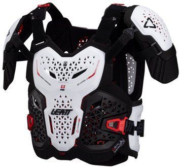 Захист тіла LEATT 5.5 PRO EVO Chest Protector [White], S/M 5025202343 фото