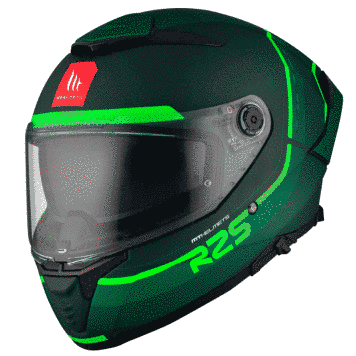 Мотошолом MT THUNDER 4 SV R25 C6 Matt Green M 000006573_3 фото