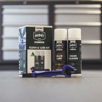 Очищувач ланцюга набір Oxford Motorcycle Chain Clean & Lube Kit OC500 фото