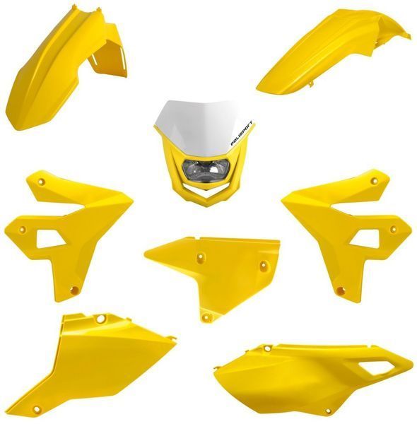 Пластик Polisport ENDURO Restyling kit - Suzuki (00-) [Yellow], Suzuki 91588 фото