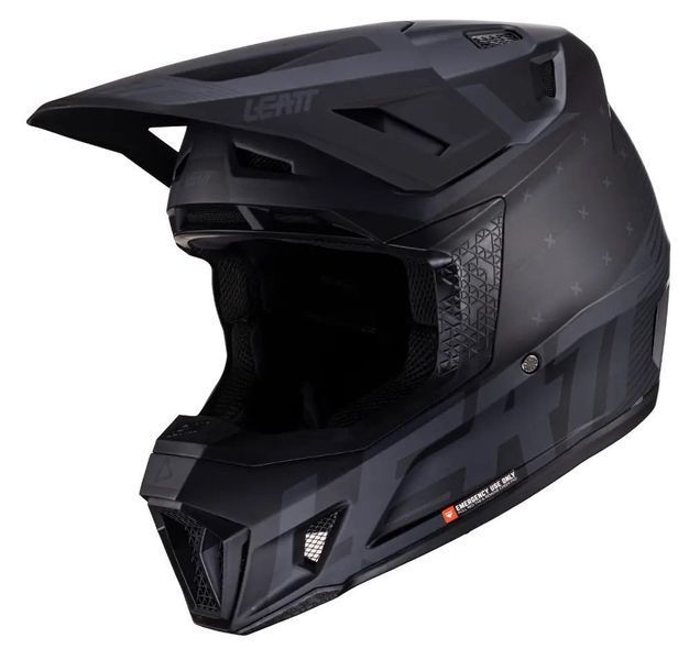 Шлем LEATT Moto 7.5 Helmet + Goggle [Stealth], S 1024060321 фото