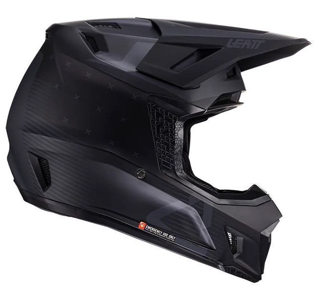 Шлем LEATT Moto 7.5 Helmet + Goggle [Stealth], S 1024060321 фото