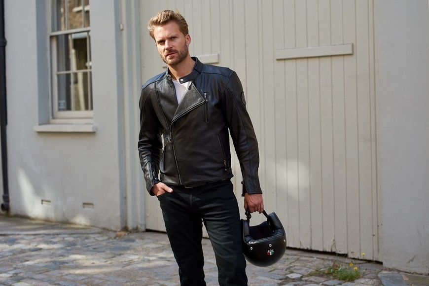 Куртка RST Matlock CE Mens Leather Jacket Black L 102376BLACK44 фото