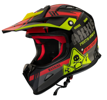 Мотошлем подростковый AXXIS Wolverine B5 Gloss Red L 000005957_4 фото