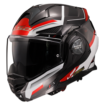 Шлем LS2 FF901 Advant X Spectrum Black White Red 3XL 5690121023XL фото