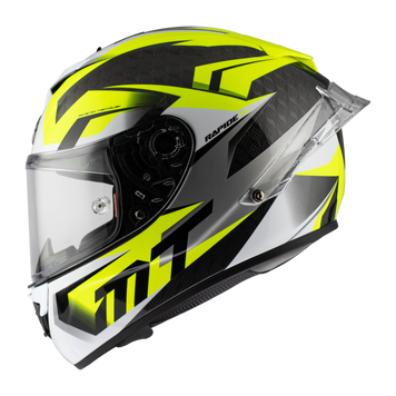 Мотошолом MT RAPIDE Pro Carbon FUGAZ D3 Gloss Yellow S 000006272_1 фото