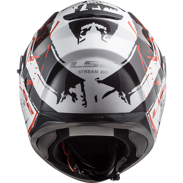 Шолом LS2 FF320 Stream Evo Tacho White Black Red XL 103205502XL фото