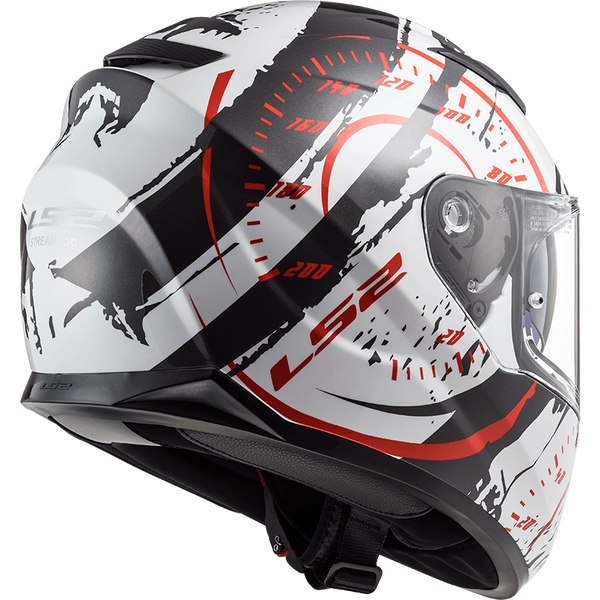 Шолом LS2 FF320 Stream Evo Tacho White Black Red XL 103205502XL фото
