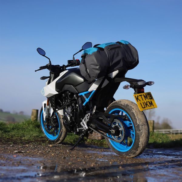 Мото сумка Oxford Aqua T-50 Roll Bag- Blue/Grey OL458 фото