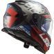 Шолом LS2 FF800 Storm Sprinter Black Red Titanium XL 108003232XL фото 3