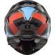 Шолом LS2 FF800 Storm Sprinter Black Red Titanium XL 108003232XL фото 6