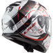 Шолом LS2 FF320 Stream Evo Tacho White Black Red XL 103205502XL фото 3